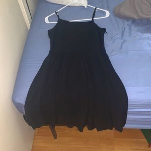 Black summer dress